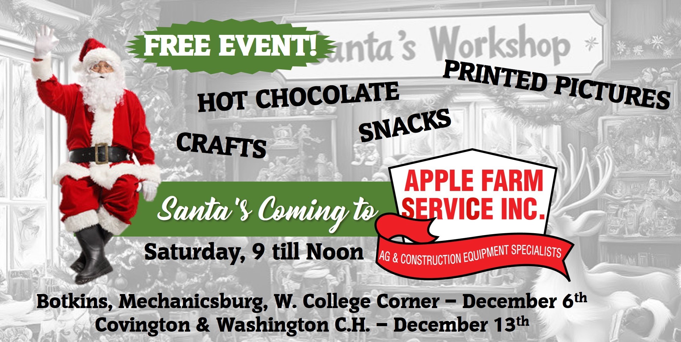 Morning with Santa Events